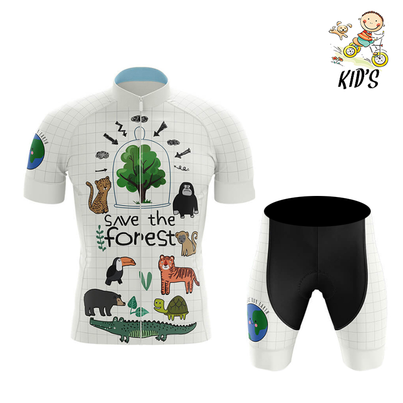 Baby Clothing Factory - ชุดเสื้อเจอร์ซีย์นักปั่นลายการ์ตูนสำหรับเด็ก2023ชุดปั่นจักรยานเสือหมอบแห้งเร็วเด็กหญิงเด็กชายฤดูร้อนชุดปั่นจักรยานเสือหมอบสำหรับเด็กเสื้อผ้าขี่จักรยาน MTB