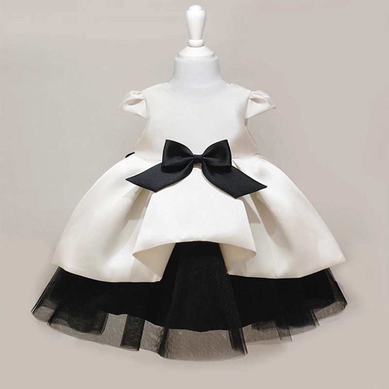 Baby Clothing Girls - ชุดเดรสวันเกิดครบรอบ 1 ขวบสำหรับเด็กผู้หญิงชาวเกาหลี ปี 2026 ชุดกระโปรงผ้าซาตินแบบเจ้าหญิง