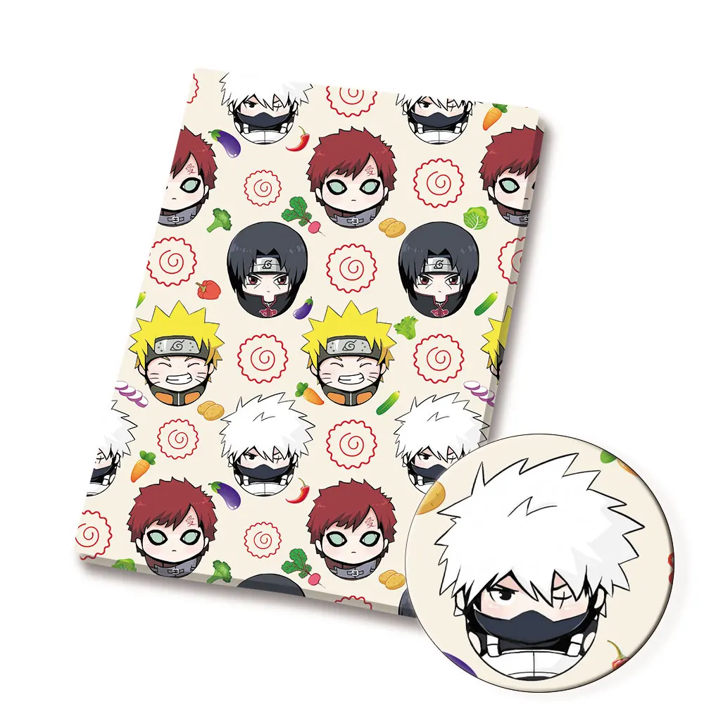 Baby Clothing Fabric - นารูโตะ อนิเมะ ผ้าพิมพ์ลาย 140*50 ซม. สำหรับงาน