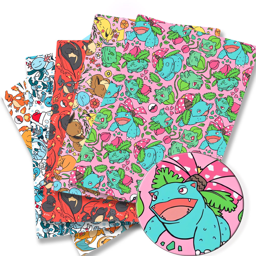 Baby Clothing Products - Pokemon การ์ตูน Fabric140*50 ซม.Handmade เย็บ Patchwork