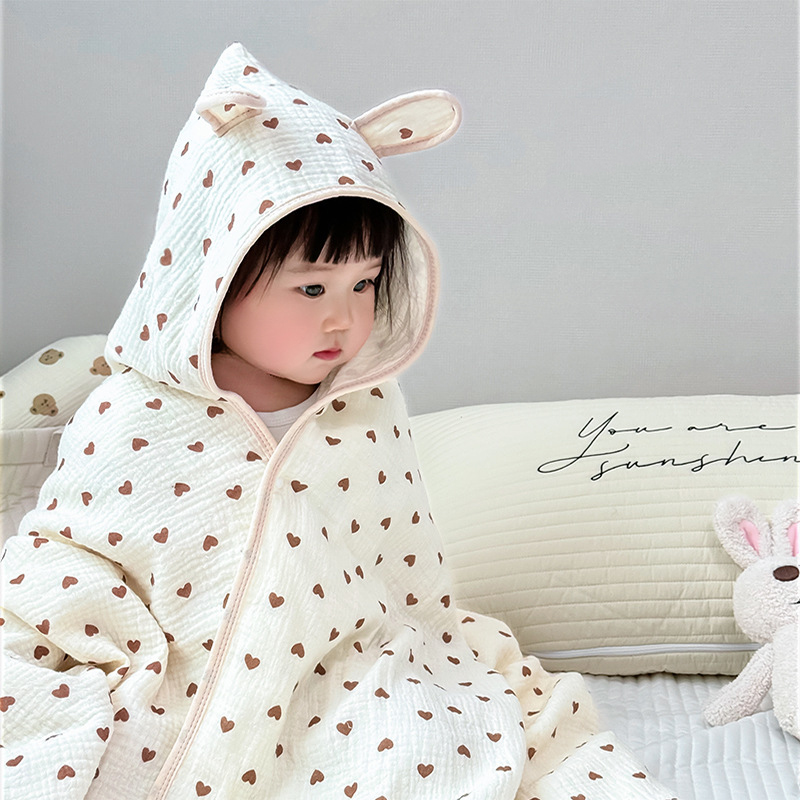 ผ้าขนหนูอาบน้ำเด็ก 4 ชั้นผ้ากอ - Baby Clothing Fabric บทวิจารณ์และราคา