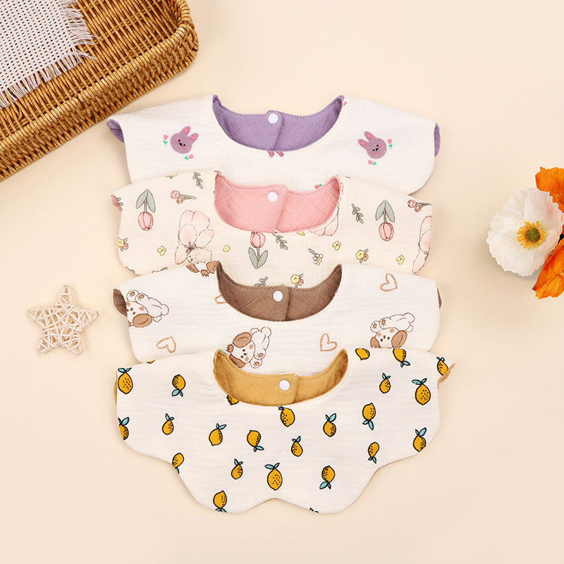 1pcs ผ้าฝ้ายพิมพ์หกชั้น 360 Ro - Baby Clothing Fabric บทวิจารณ์และราคา