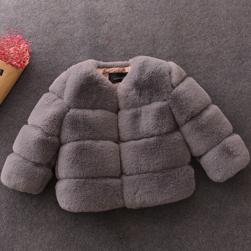 เด็กทารก Faux Fur Coat ฤดูหนาว - Baby Clothing Zipper บทวิจารณ์และราคา