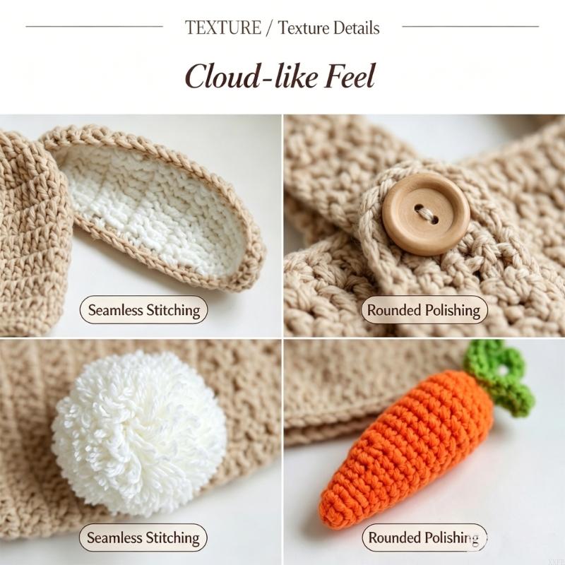 ชุดถ่ายภาพทารกแรกเกิดแบบถักโคร - Baby Clothing Products บทวิจารณ์และราคา