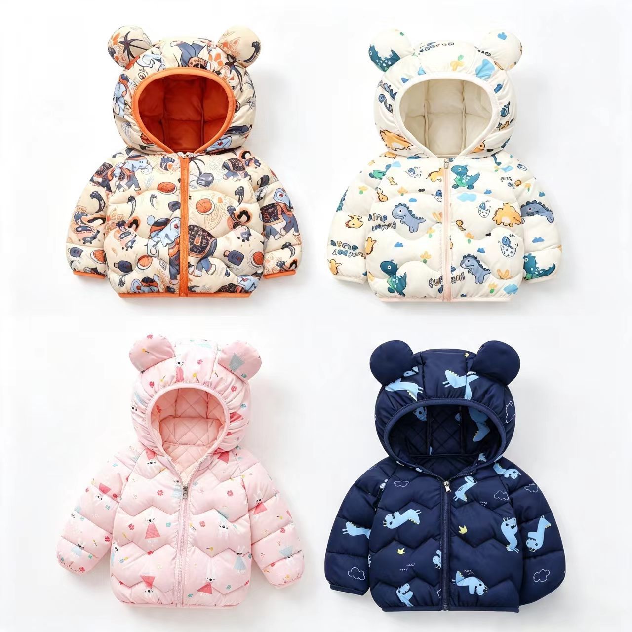 เสื้อโค้ทเด็ก เสื้อแจ็คเก็ตการ - Baby Clothing Zipper บทวิจารณ์และราคา