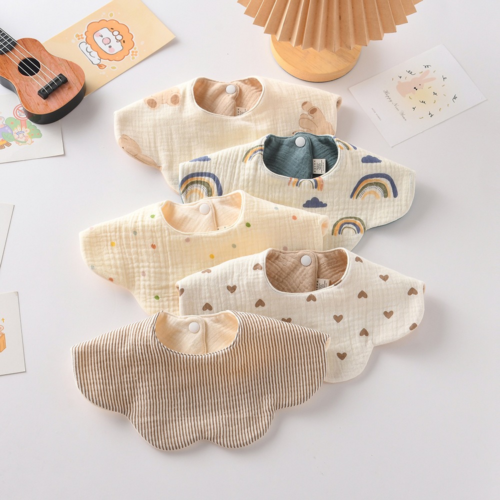 ผ้ากันเปื้อนเด็กสองด้านน่ารัก  - Baby Clothing Fabric บทวิจารณ์และราคา