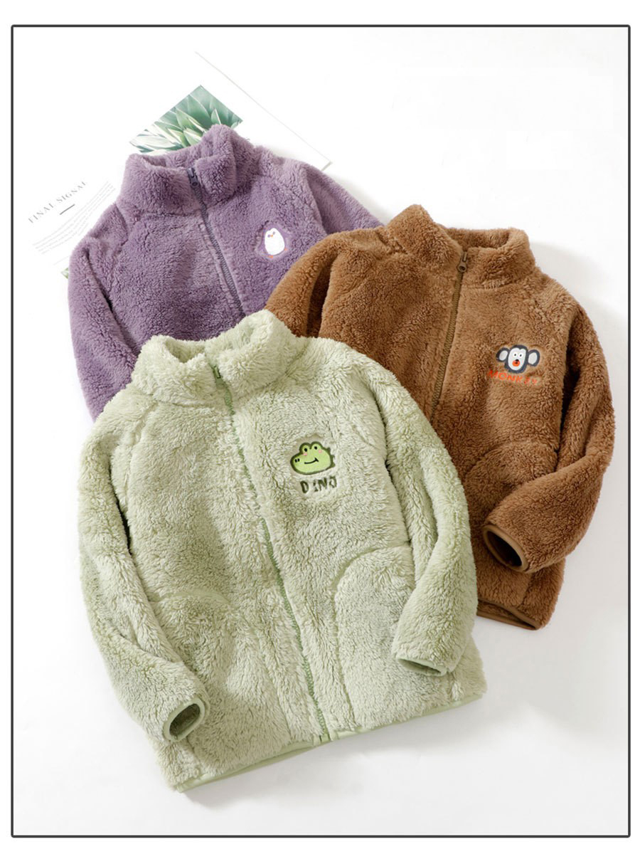 เสื้อผ้าเด็กผ้าฟลีซเนื้อนุ่ม เ - Baby Clothing Zipper บทวิจารณ์และราคา