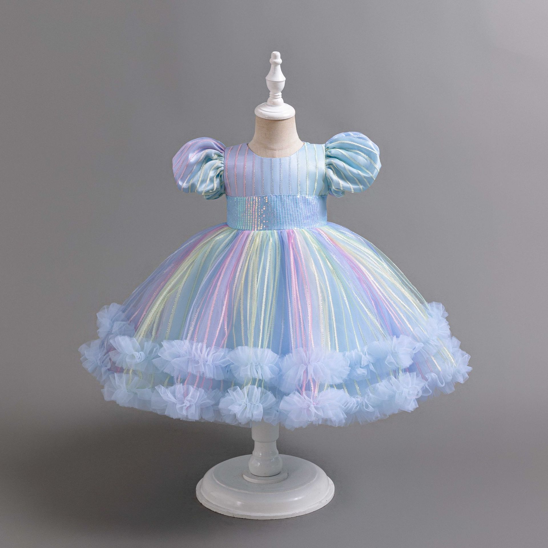 เด็กใหม่ชุดบอลชุดเด็กชุดเจ้าหญ - Baby Clothing Girls บทวิจารณ์และราคา