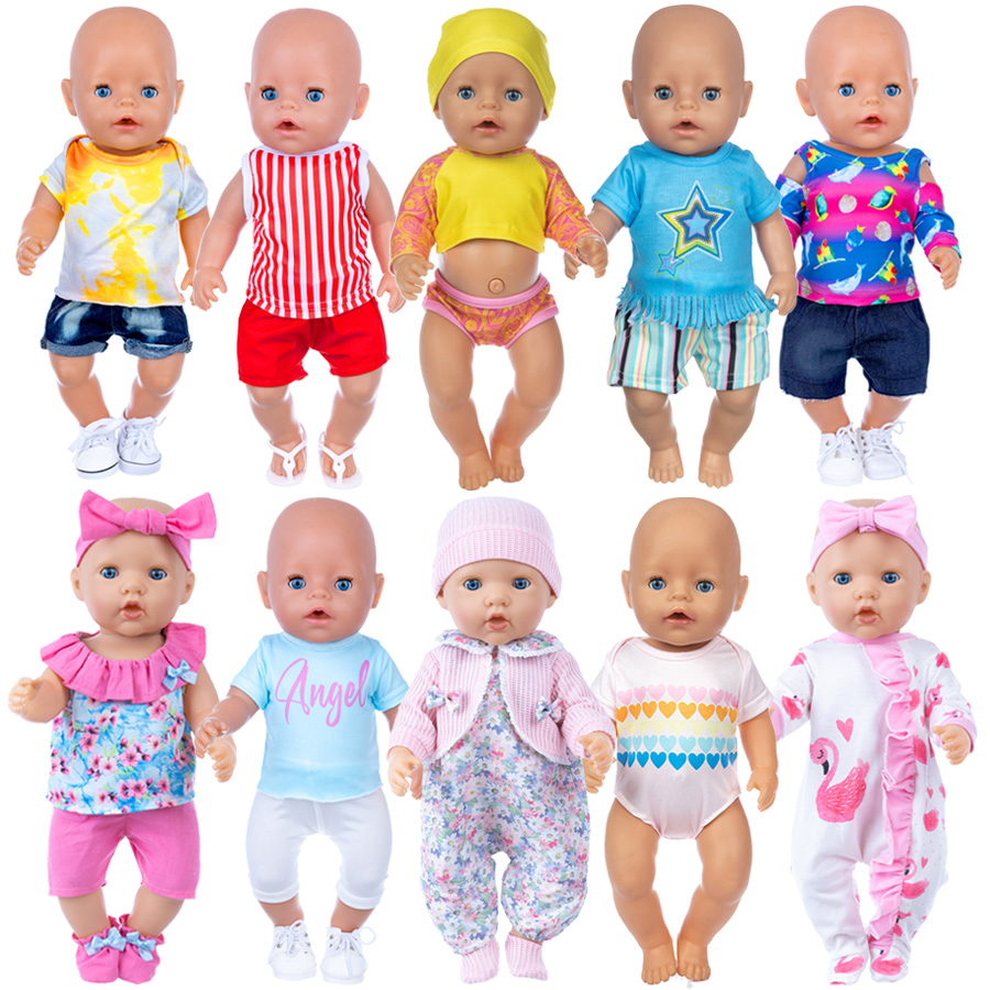 เสื้อผ้าตุ๊กตาสำหรับตุ๊กตารีบอ - Baby Clothing Girls บทวิจารณ์และราคา