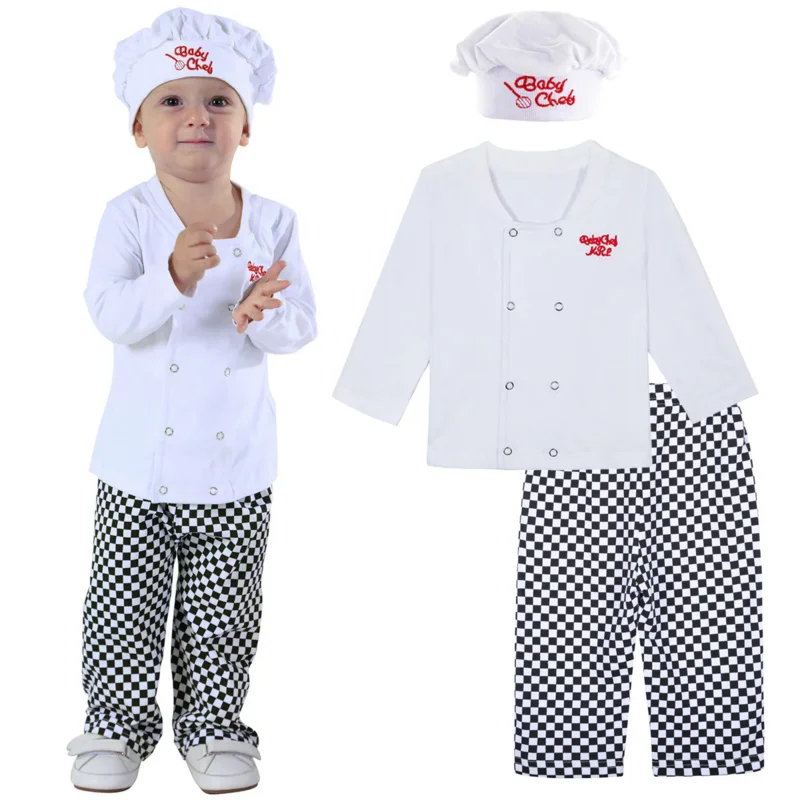ชุดคอสเพลย์เชฟสำหรับเด็กวัยหัด - Baby Clothing Girls บทวิจารณ์และราคา