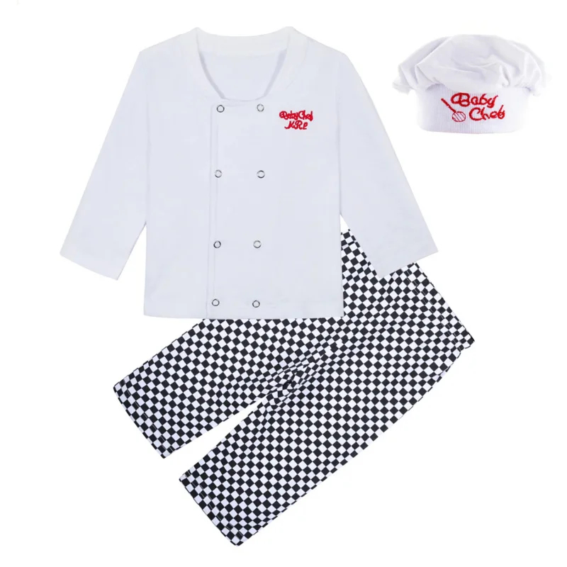 ชุดคอสเพลย์เชฟสำหรับเด็กวัยหัด - Baby Clothing Girls บทวิจารณ์และราคา